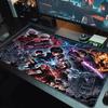 Jujutsu Kaisen Farb-Mauspad Großes Gaming-Tischkissen Rutschfestes Laptop-Tablet Großes Mauspads XXL Matte Mini-PC-Spielmatte Mit Verriegeltem Rand