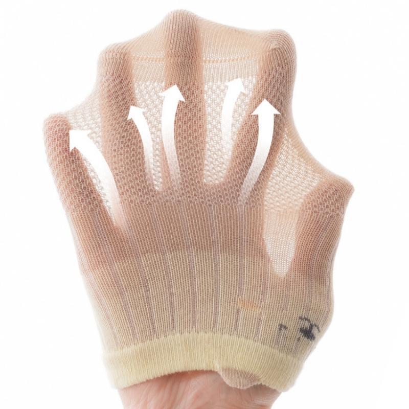 3Pairs/Set Baby Mesh Socks Summer Thin Cotton Kids Socks Cute Cartoon Boneless Socks Infant Newborn Socks For Boys Girls 0-5Yrs