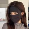 Women's Summer Ice Silk UV-Protection Face Veil - Breathable Full Cover