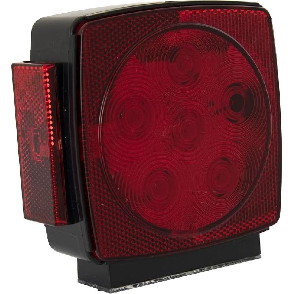Blazer International C7483RTM LED Square Submersible Stop/Tail/Turn Light, Driver Side Pack of 1