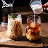 Bincoo Elegant Textured Glass Coffee Cup