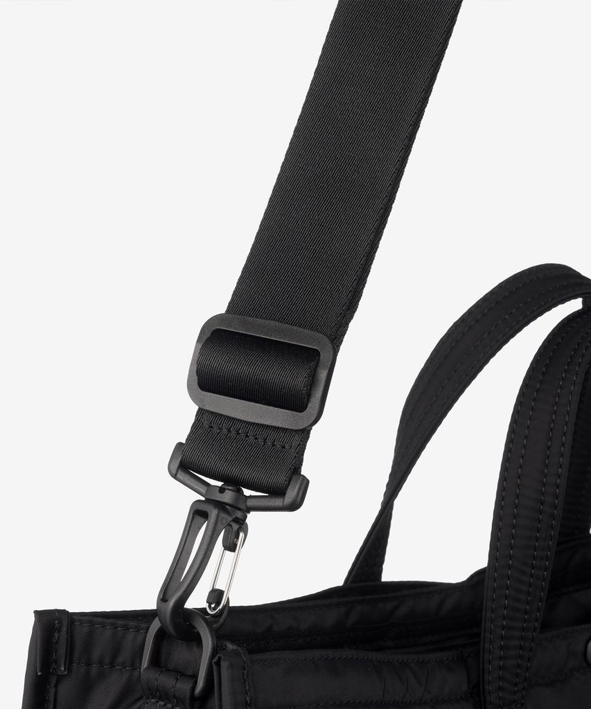 Mindbridge [Can Be Worn As A Crossbody Bag] Black Nylon Briefcase