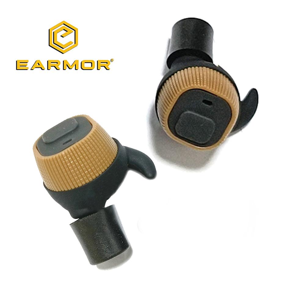 EARMOR Electronic Earplugs M11 Tactical Earplugs Active Shooter Earmuffs Electronic Hearing Protectors Tactical Accessories