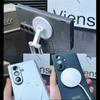 Magnetic Hinge Stand Plastic Case for Samsung Galaxy Z Fold 8 Screen Glass Wireless Charge Ring Cover for Galaxy Z Fold8 Case