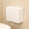 1.59gal Wall Mounted Narrow Toilet Trash Can Kitchen Bathroom Accessories