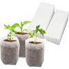 200 Pieces Breathable Seedling Container Seedling Nursery Bags Non-Woven Fabric Seedling Bagsfor Gardeners Growers Greenhouse
