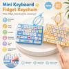 Clear Key Sounds Mechanical Keyboard Animals Theme Candy Color Keycap Keychain  Travel Use