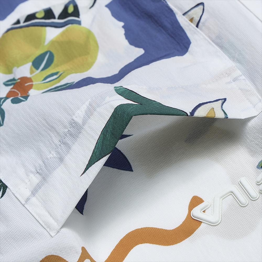 FILA Heritage Casual Long Sleeve Polo Shirt Women tops F11W528702FZA