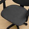 Office Chair Cover Swivel Office Chair Iso, Velvet, Black