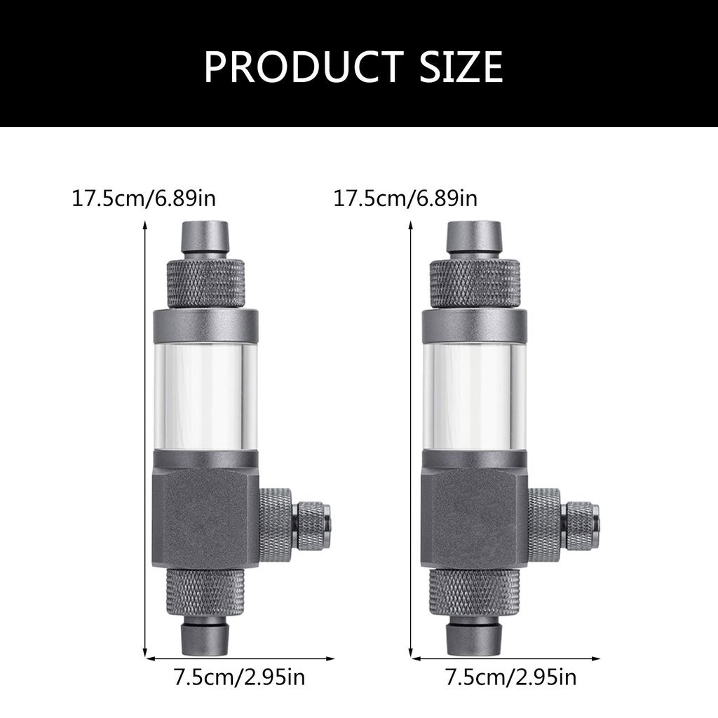 Aquariums CO2 Bubble Diffusers for Aquariums Bubble Release Tool Bubble Counter for Aquariums Plant Growing