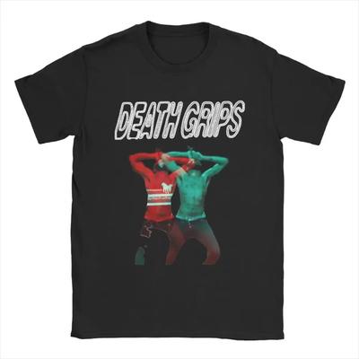 Camisetas Vintage Death Grips 3D Ride para Hombre Cuello Redondo 100% Algodón Camisetas Manga Corta Camiseta 4XL 5XL 6XL Ropa