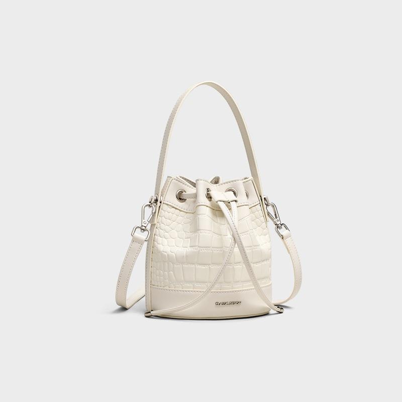 Bucket Bag Women'S Bag Shoulder Handbag High-End Fashion Versatile Commuter Messenger Bag
