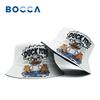 Bocca Cartoon Duck Bucket Hat Letter Pattern FisherUnisex Hats Location Design Panama Cap Caps For Unisex And Women Sun Summer Outdoor