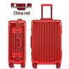 Aluminum-Magnesium Alloy Suitcase with Aluminum Frame, Universal Wheels, Combination Lock - 24" Carry-On for Students & Men's Business Travel.