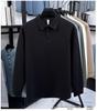 Autumn/Winter High-Quality 320g Long Sleeve Polo: Fashionable, Warm, Soft & Skin-Friendly Hoodie