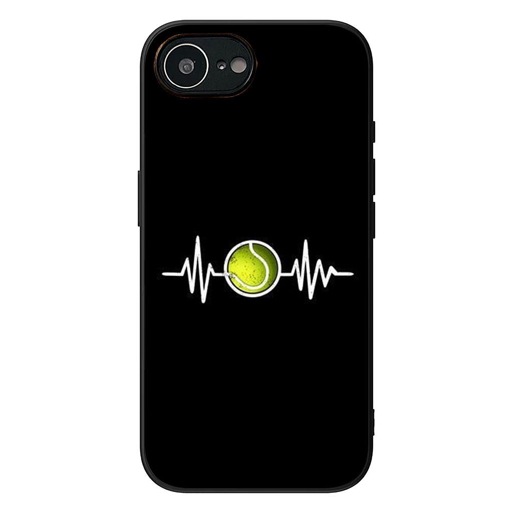 Eat Sleep Tennis Repeat Ball Coach Phone Cover for Apple iPhone 16 15 14 Plus 13 12 Mini 17 Pro Max + ProMax 16E Air Case