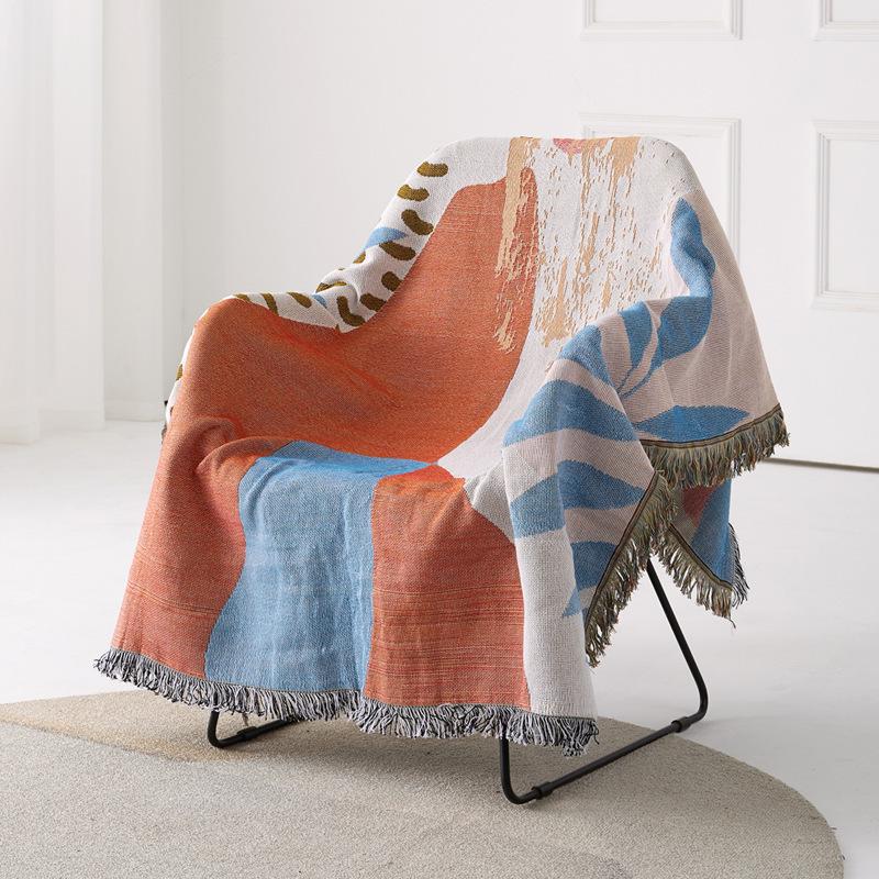 Non Slip Sofa Towel Full Cover All Season All-Purpose Full Cover Sofa Cover Single And Double Sofa Bedspread Nordic Sofa Cover