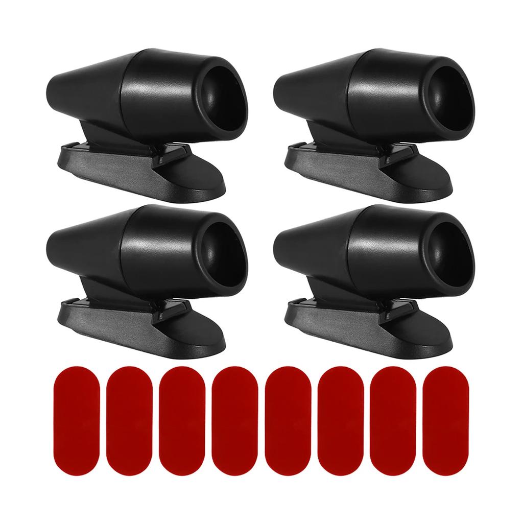 4Pcs Car Deer Whistle Vehicle Deer Warning Device Horn Automobile Car Deer Animal Whistle Repellent Devices with Extra Tapes