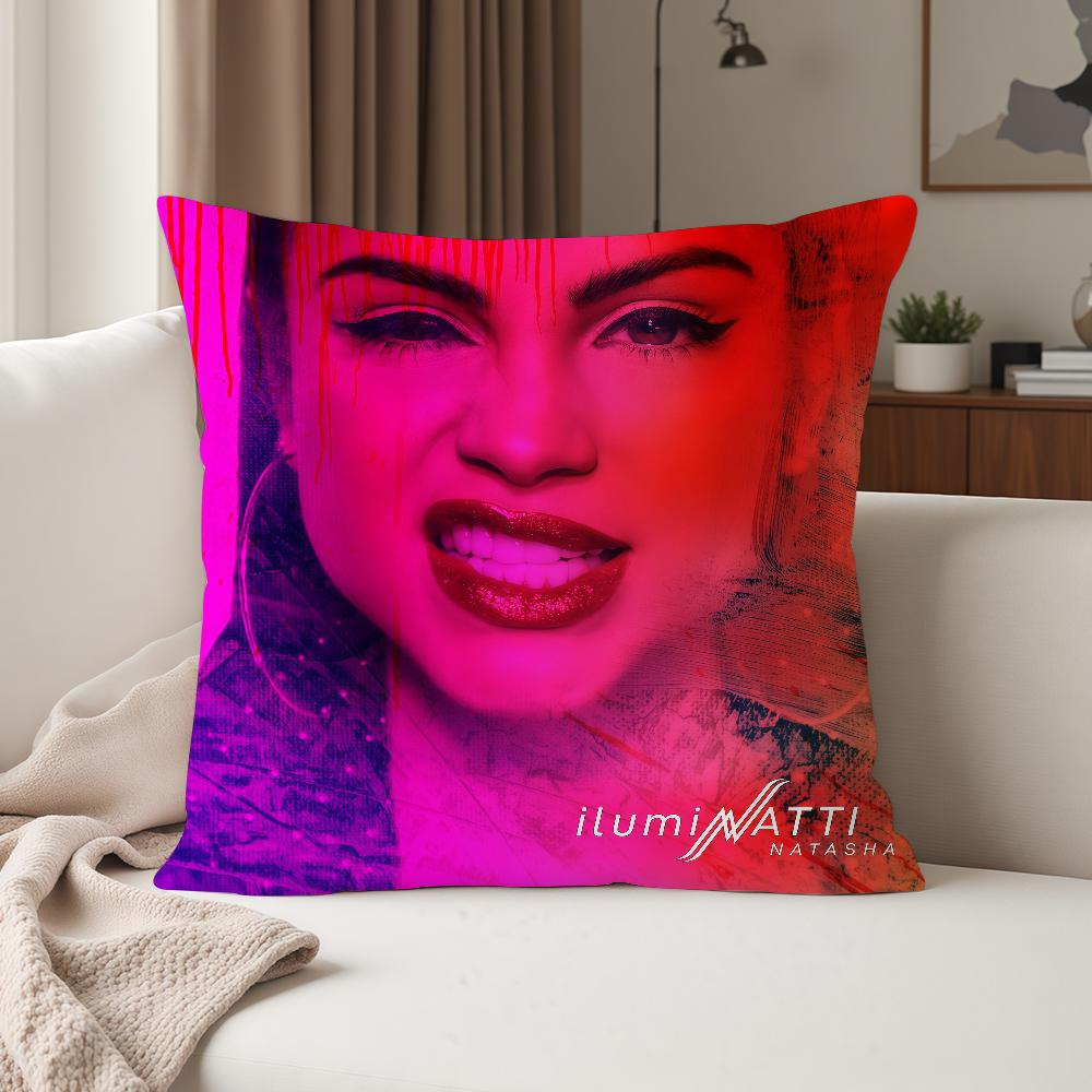 NNatti Natasha Singer Natti Natasha En Amargue Pillow Case Suitable For Bedrooms Living Rooms Cars Home Decoration