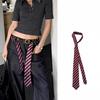 Stripe Striped Tie Printed Shirt Tie Decoration Simple Belt Accessories Students