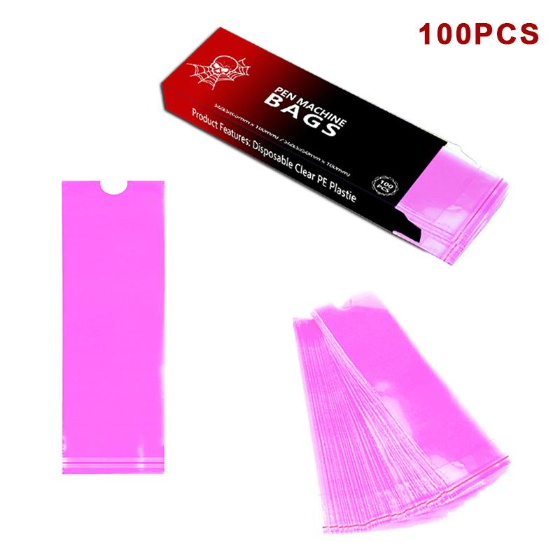 

Одноразовые сумки для тату-ручек, 100 шт., чехол для картриджа, рукава для тату-машины, принадлежности для PMU, чехол для шнура, фильтр, аксессуары для ручек синий