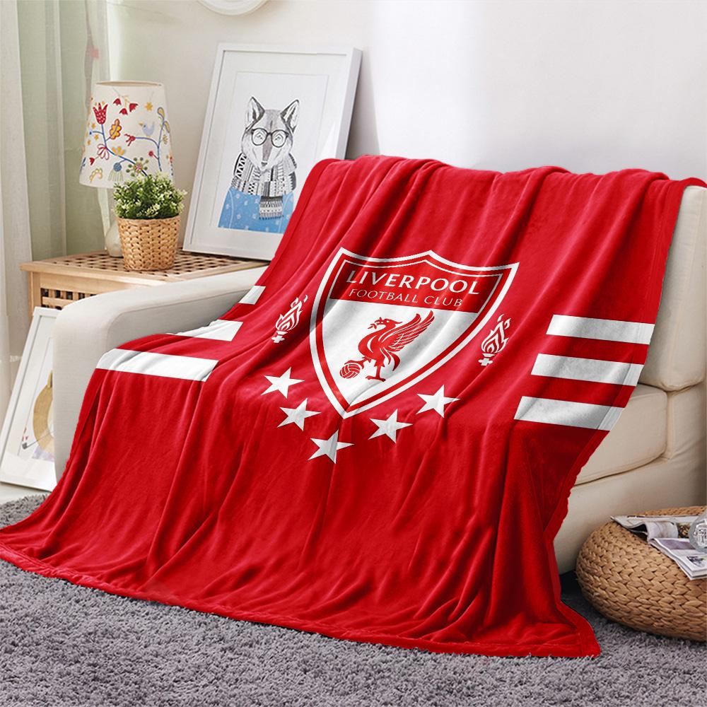 Liverpool Football Club2 Flannel Blanket, High Quality Comfortable for All Seasons, Home Decor, Warmth and Comfort