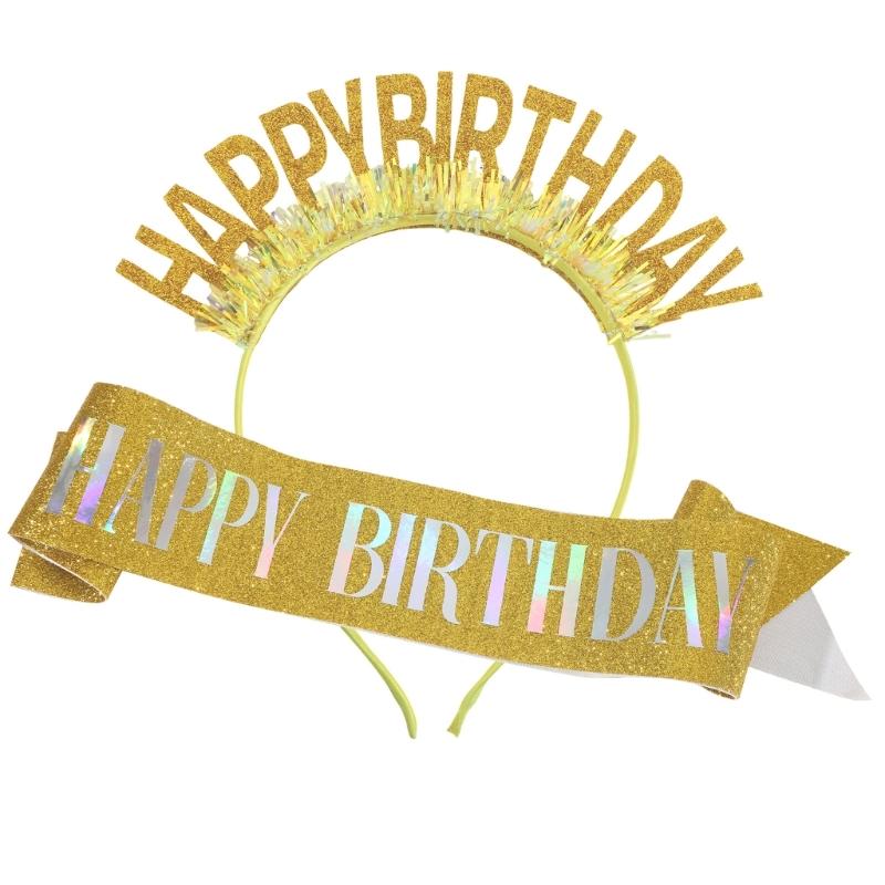 

Versatiles Hairband and Shoulderband Suit Stylish Educational Headbands for Party Photoshoots and Special Occasion