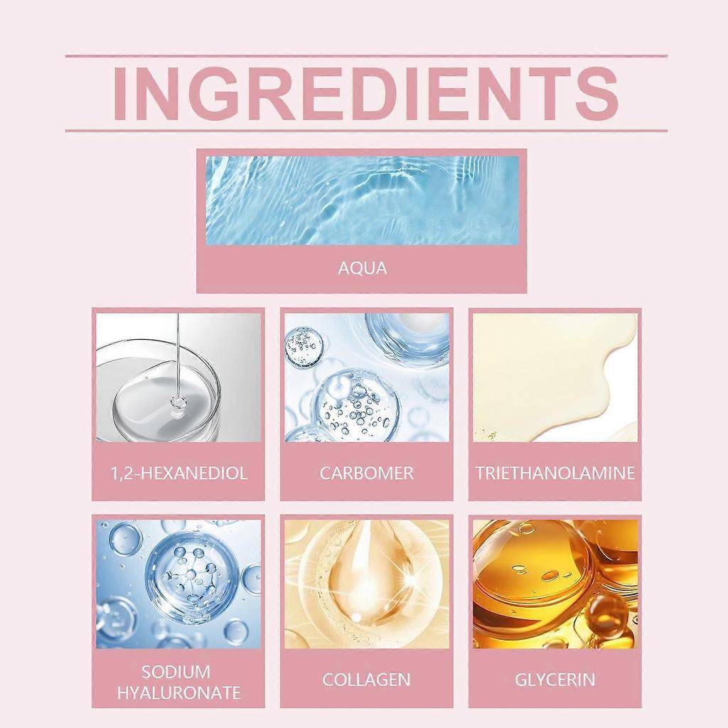 Hoygi Collagen Anti-Wrinkle Moisturizing Mask (Box Set) Brightens, Rejuvenates And Nourishes Every Inch Of Skin With A Lustrous Moisturizing Mask