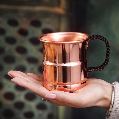 Moscow Mule Mug Milk Mug Beverage Cup Drinkware Hammered Cup Tableware Water Cup for Holiday Bar Wedding Party Decoration