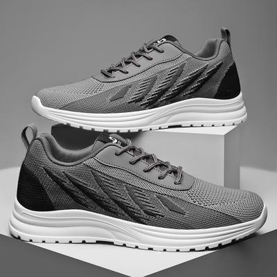 Sneakers For Men  Autumn New Style Thick Sole Simple Tennis Soft Sole Comfortable Casual Breathable Running Shoes Large Size