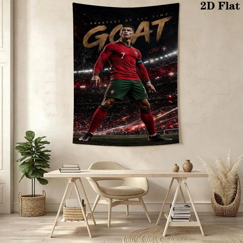 Goat Cristiano Ronaldo'S Legacy Bedding 1 Duvet Cover 2 Pillowcase Without Core Christmas Birthday Gift Bedding Set