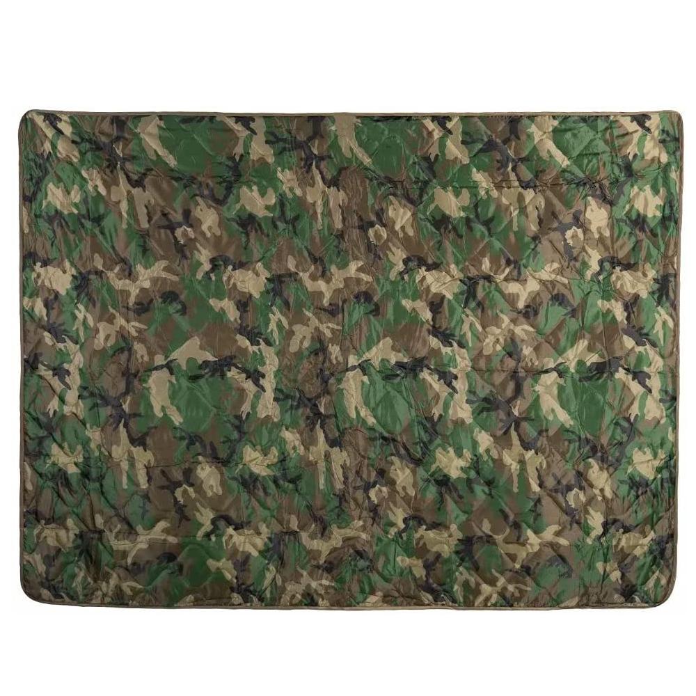 Kylebooker Camouflage Camping Blanket, Picnic Blanket, Outdoor Blanket, Beach Blanket- Puffy, Packable, Lightweight & Warm