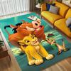 Lion Living Room Nonslip Area Rug Soft Carpet For Bedroom Game Playroom Sofa Office Home Decor Doormat Christmas Gift C926580