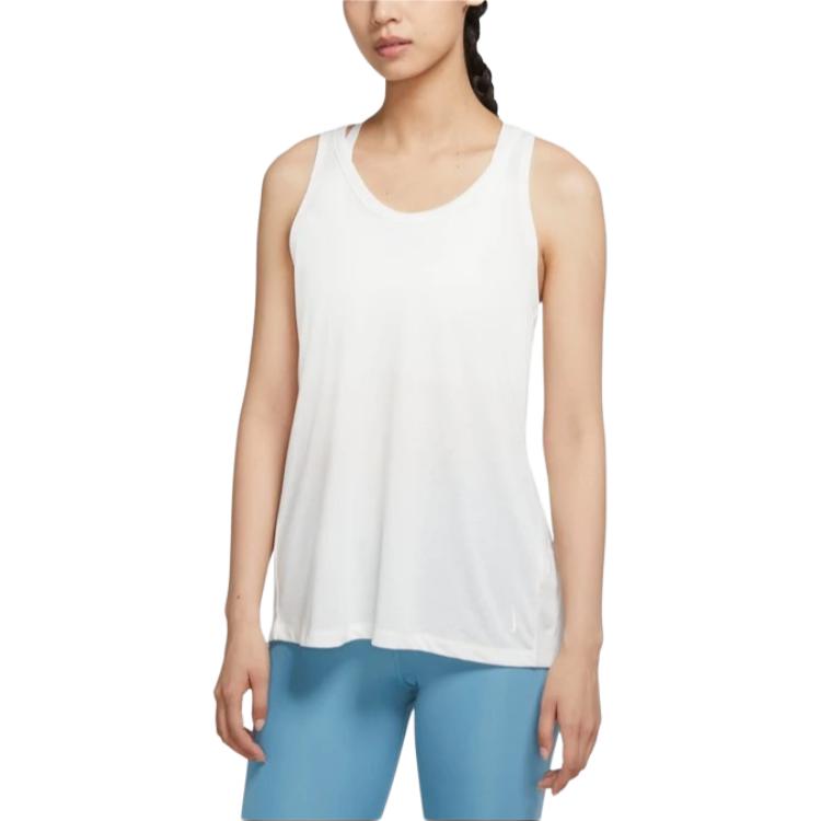 Nike YOGA DRI FIT Sport Vests Women s White DD5595-133 M/160/84A