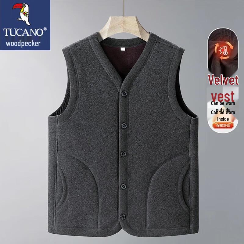 TUCANO Men's Warm Fleece Vest