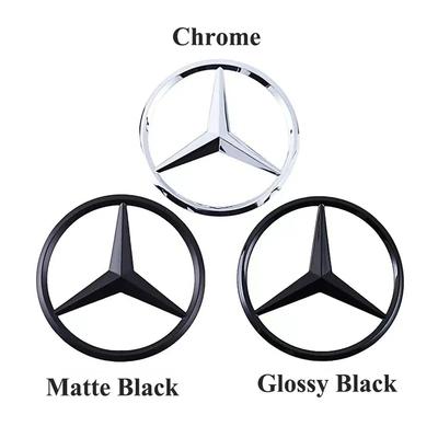 3d ABS Mercedes Benz AMG Rear Star Logo Car Trunk Emblem  W203 W204 W205 W212 W213 X253 X156 W166 W167 W176 W177 W223 W223 W117 Smpd30