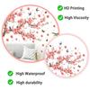 Wall Sticker Branch Cherry Blossom Birds Self Adhesive Wall Decal for Living Room Bedroom Home Decor