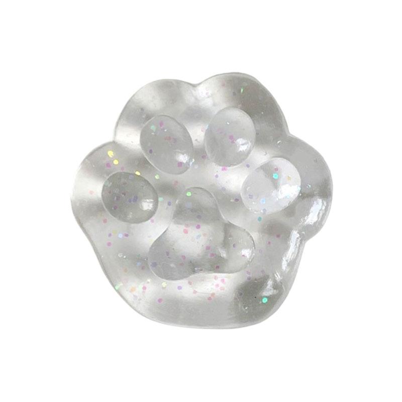 Cute Cat Paw Squishy Colourful Squeeze Stress Toy Anxiety Relief Fidget Decompression Toys Super Soft Slow Rebound Birthday Gift