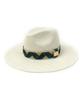 Yunibeosyeolkemiseuteuli Cool Line Swing White Fedora Summer Fedora