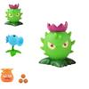 Plant Vs. Zombie Toy Olive Machine Gun With Pea Clip And Corn Shooter Accessories