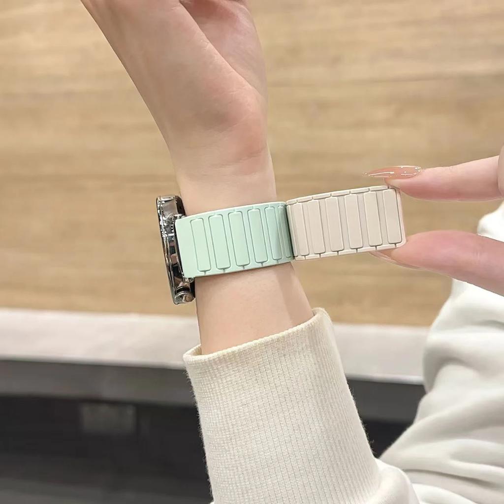 18mm 20mm 22mm Magnetic Band For Huawei Watch GT5/4/3Pro 46mm 4/3Pro Soft Silicone Loop Strap For Amazfit Balance GTR 4/3/2 47mm