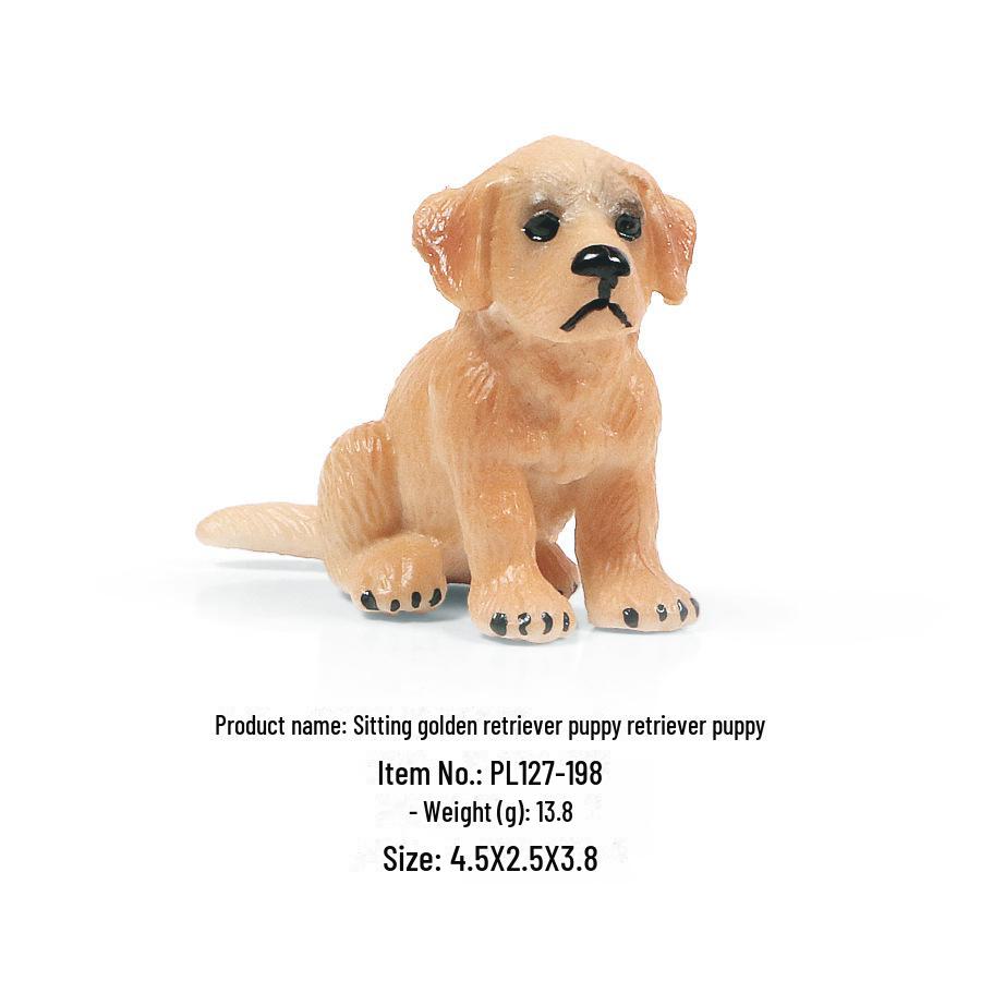 "Simulation Dog Models: Golden Retriever, Bulldog, Shepherd, Corgi, Shiba Inu Collection"