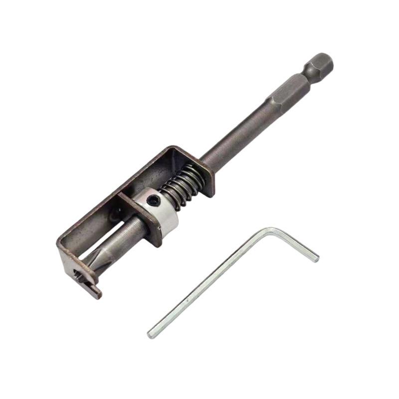 Spring-loaded Anti-drop Positioning Screwdriver Bit
