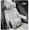 Changan Auto Headrest Neck Pillow & Lumbar Support - Purple (CS35/55/CS75Plus)