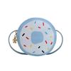 New Cartoon Doughnut Modelling Coin Purse Kawaii Children's Crossbody Bag Boy Girl Shoulder Bag Birthday Gift