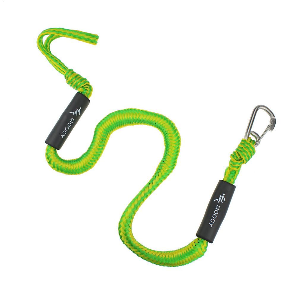 

1.2-1.5M Boat Bungee Dock Lines Cords Docking Rope For Jet Ski Watercraft BoatKayaking Marine Ropes With Stainless Clip
