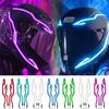New Motorcycle Helmet Light 4 In 1 EL Light 3 Mode Led Helmet Light Night Riding Signal Helmet Strip Decoration Accessories Kit