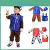 Costum Cosplay Confortabil Și Moale Paw Patrol Marshall Skye Chase Pentru Copii