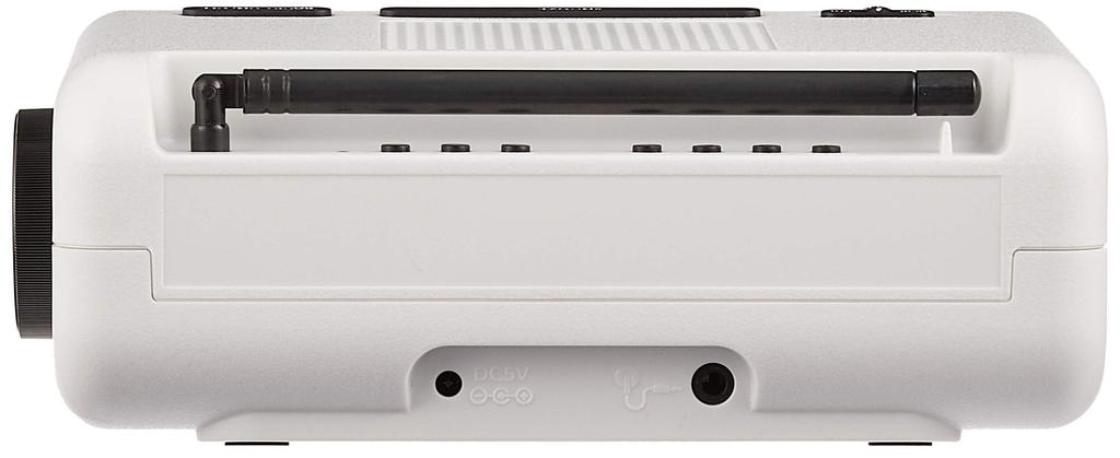 Seiko Clock White Table Body X X Digital AC Color Series C3 FLIP DL213W Clock, Size 7.2 16.8 9.6 Cm, Radio-Controlled Clock, Powered, LCD,