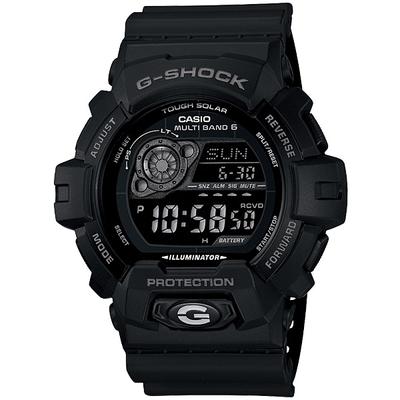 Relógio masculino G-SHOCK GW-8900A-1JF [G-SHOCK MULTIBAND6] redondo preto Alminum Digital